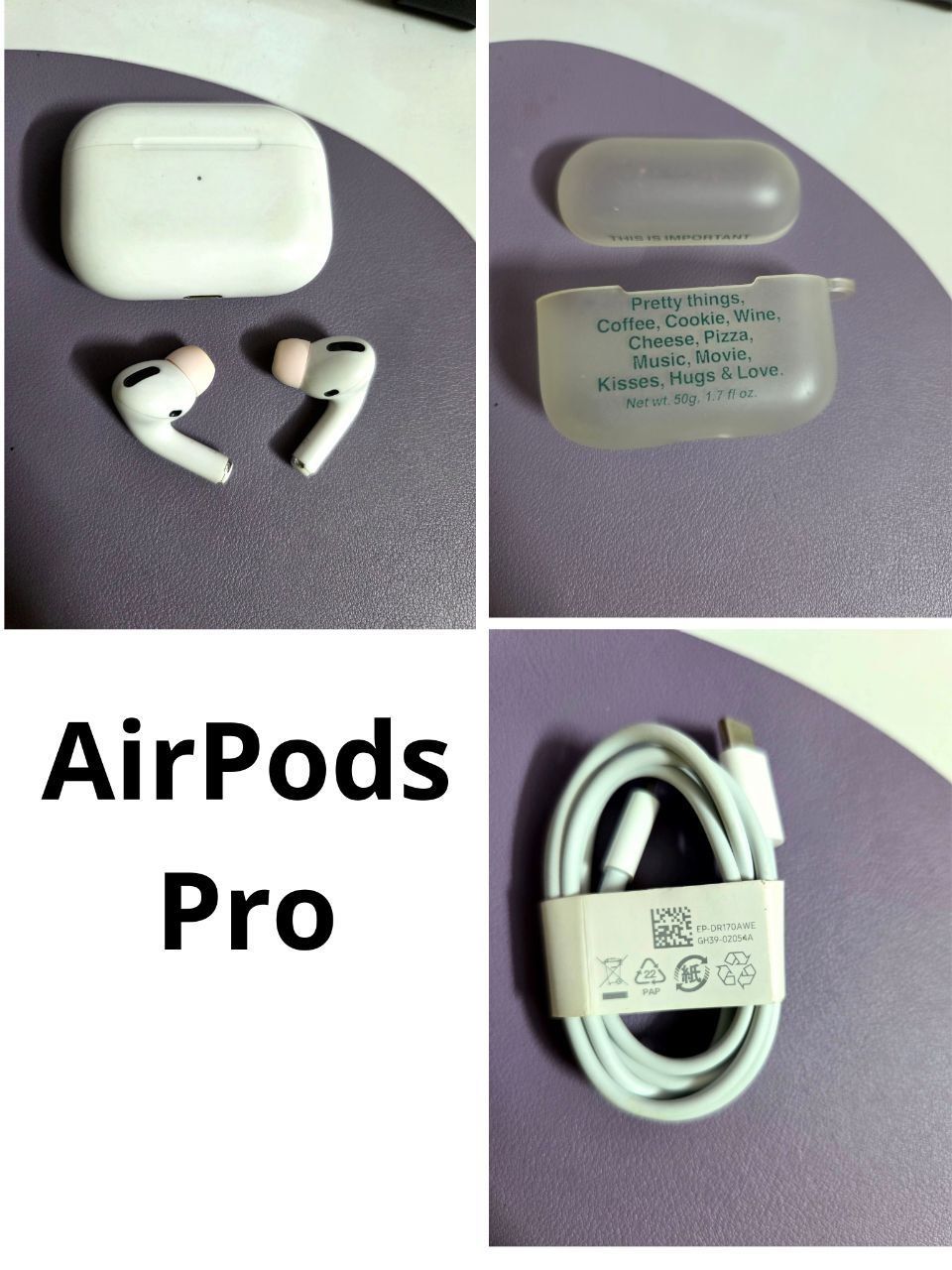💛Продам оригинальные AirPods Pro (1-е поколение) в отличном состоянии