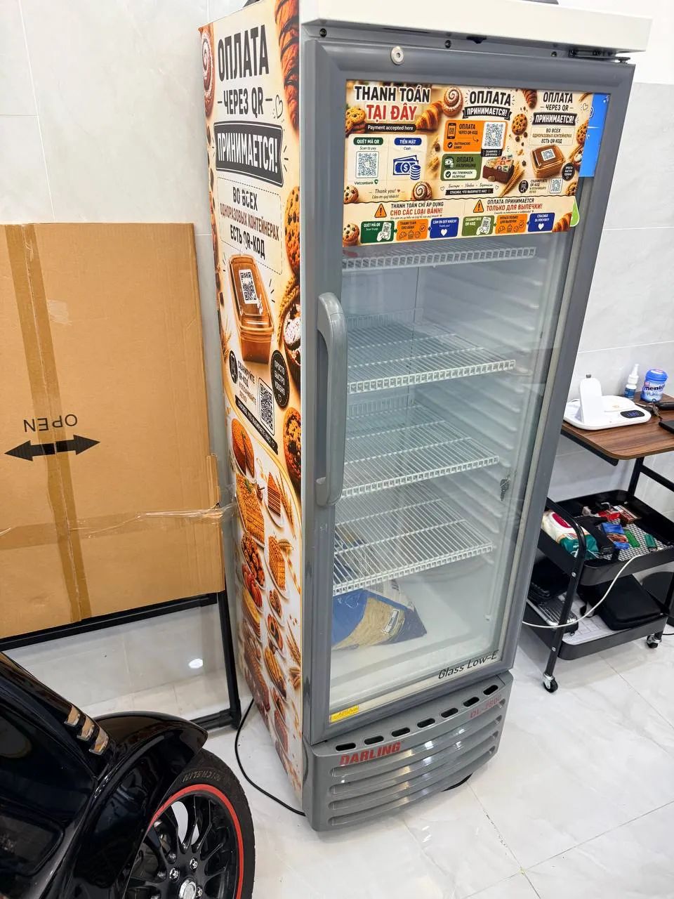 🧊 Продаю холодильную витрину DARLING DL-2800A2, 280 л