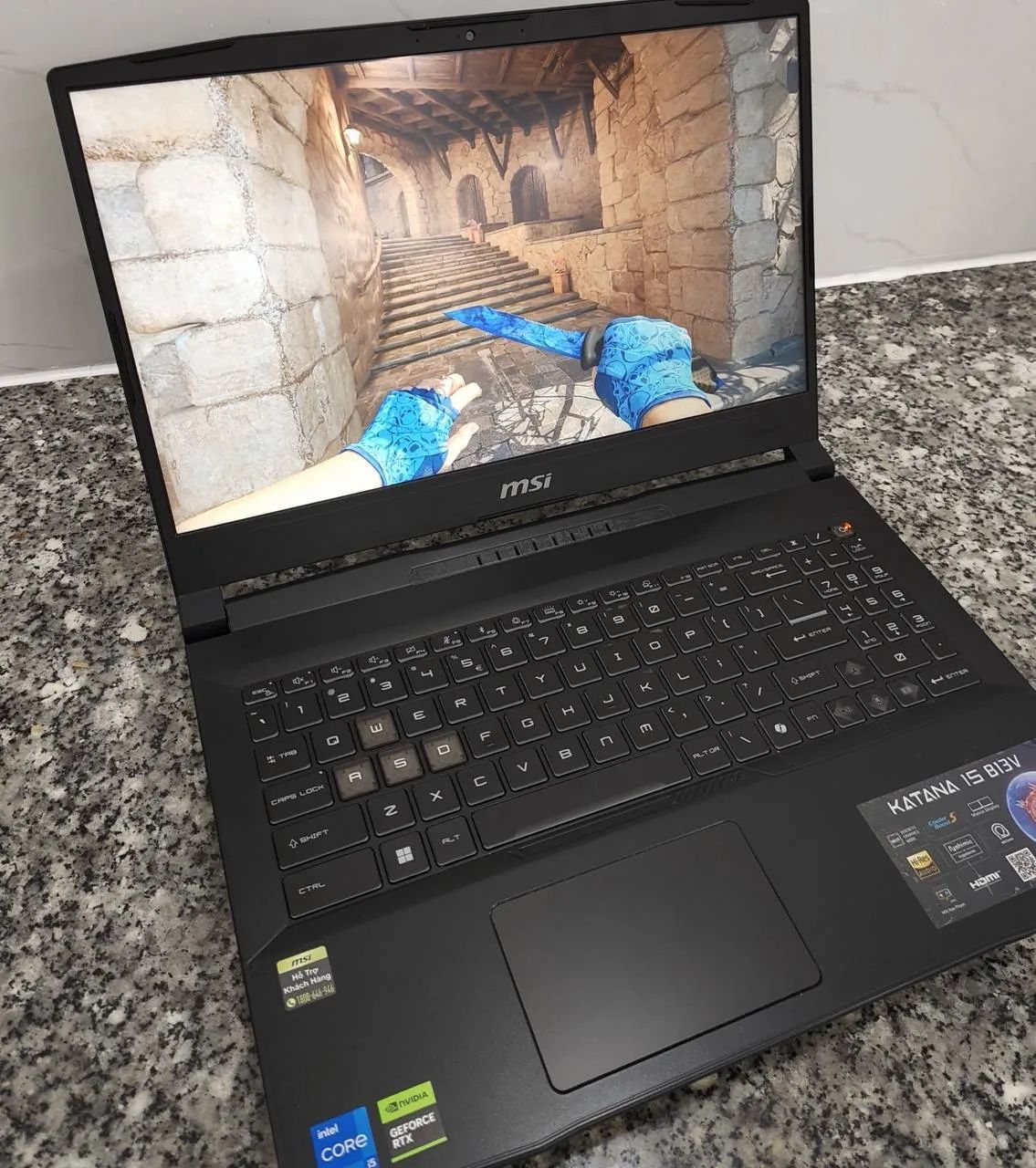 Игровой ноутбук MSI Katana 15 (i5-13420H / RTX 4050 / 16GB / 512GB)