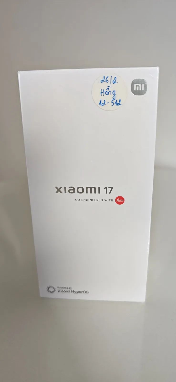 🌸 Xiaomi 17 Global 12/512GB (Alpine Pink) — НОВЫЙ В ПЛЕНКЕ (SEAL) 🌸