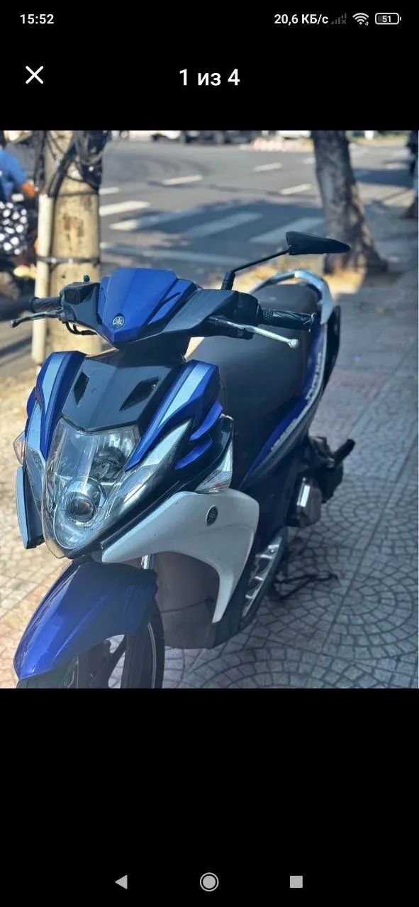 продам Yamaha Nuovo 6Fi 2016год, мотоцикл сел поехал документы в наличии! цена 10млн.