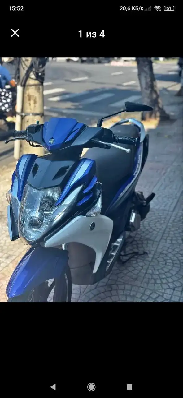 продам Yamaha Nuovo 6Fi 2016год, мотоцикл сел поехал документы в наличии! цена 10млн.