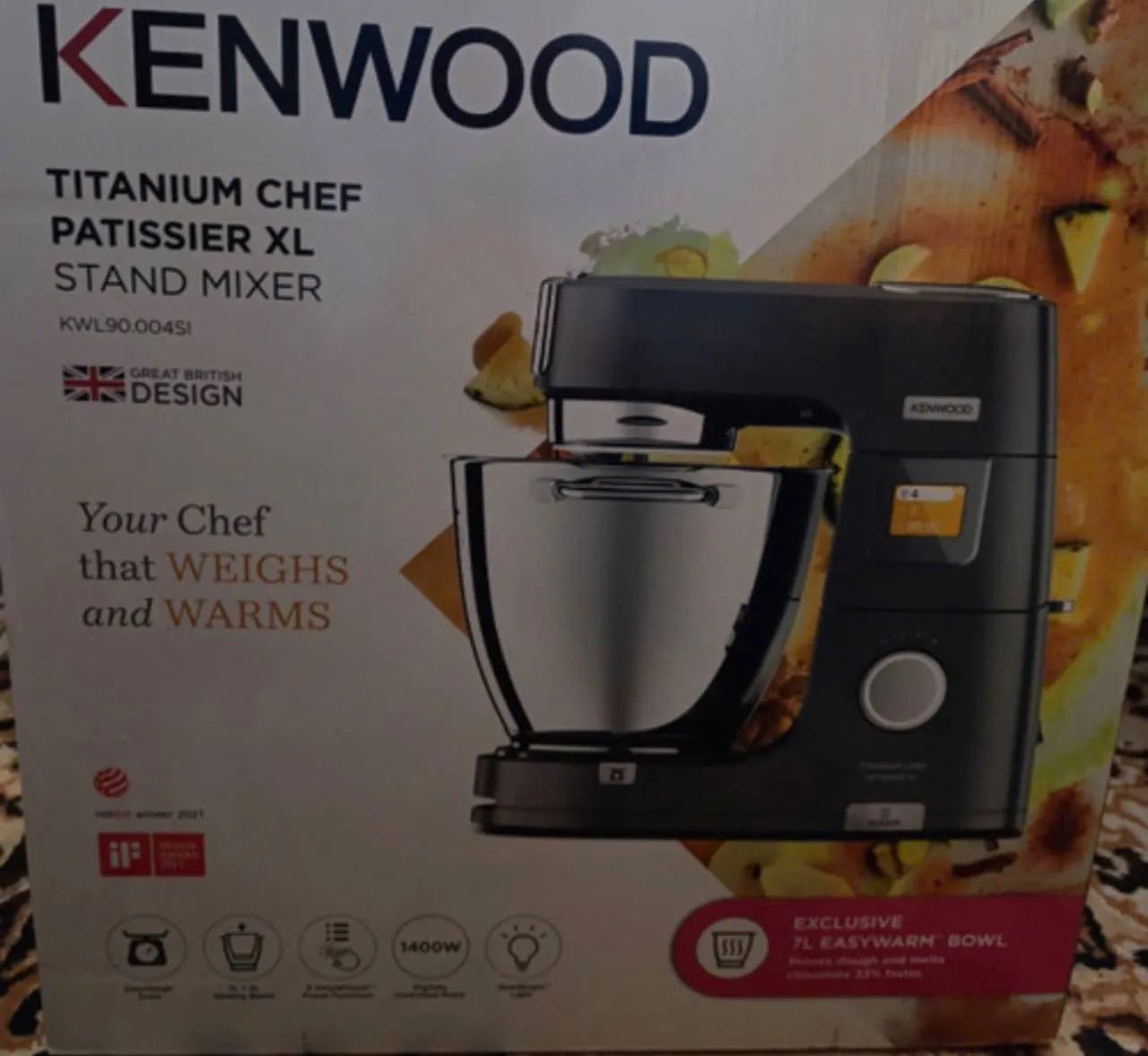 Продаётся Kenwood Titanium Chef Patissier XL, модель KWL90.004SI.