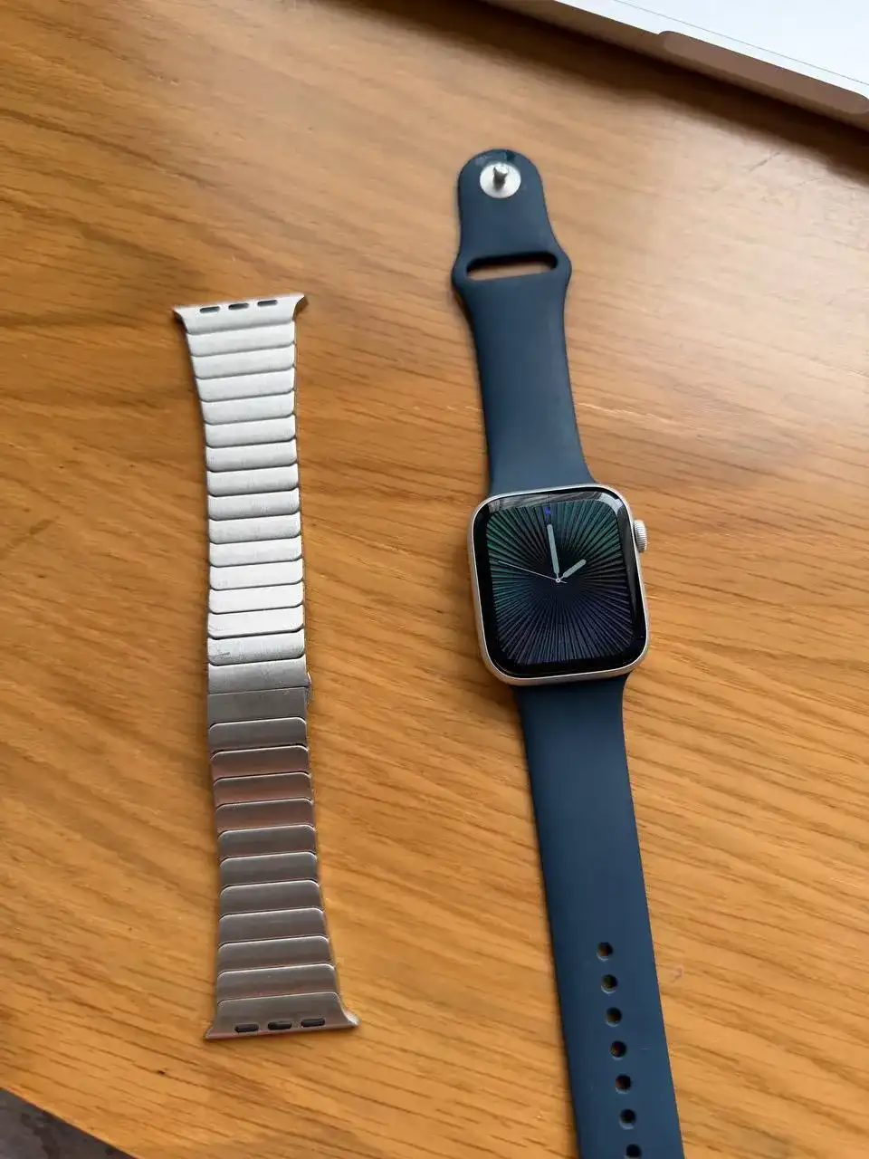 ⌚️Продам оригинальные Apple Watch SE 2 Silver 44 мм | АКБ 100% | 2 ремешка