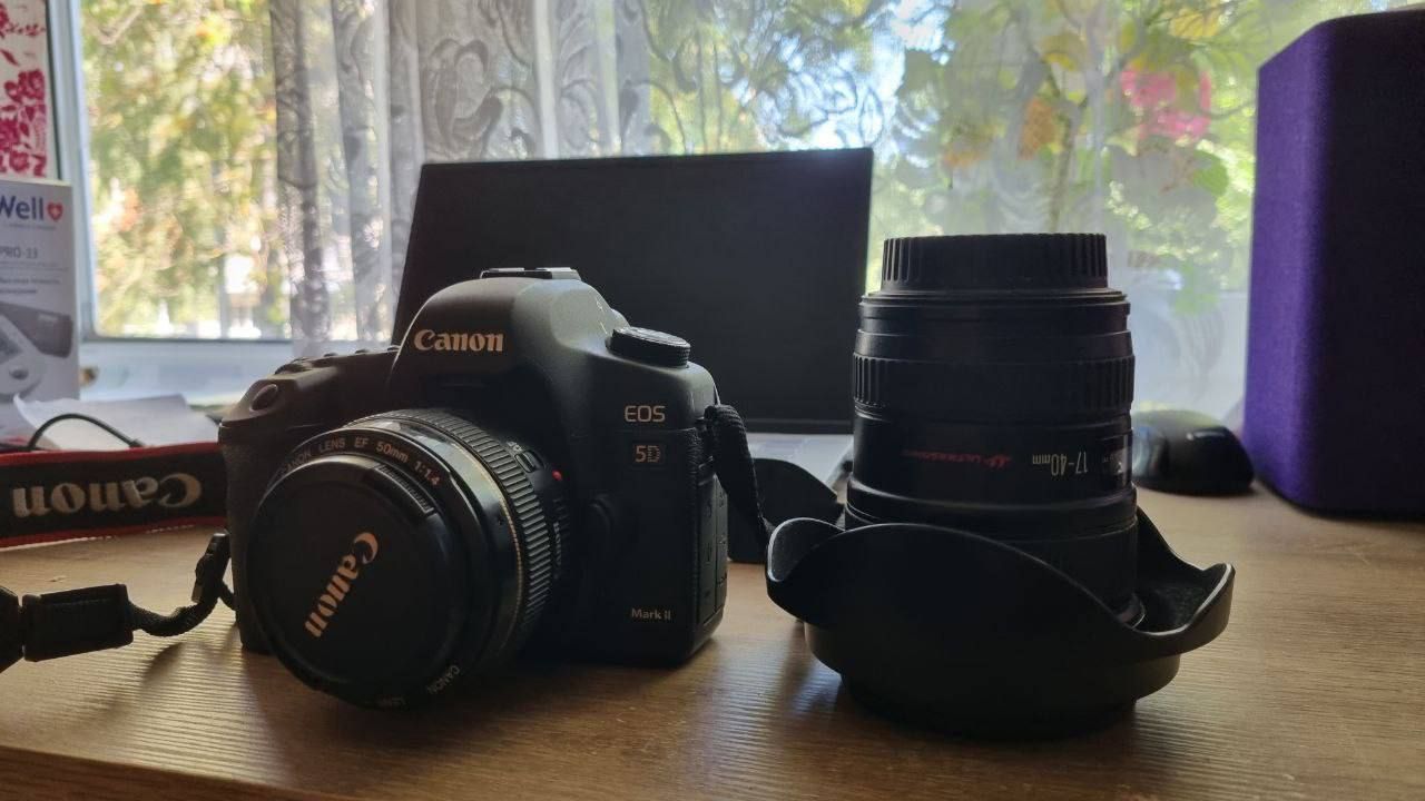 Продам Canon 5d mark 2 в отличном состоянии, пробег менее 20к ( видео не снимал вообще )