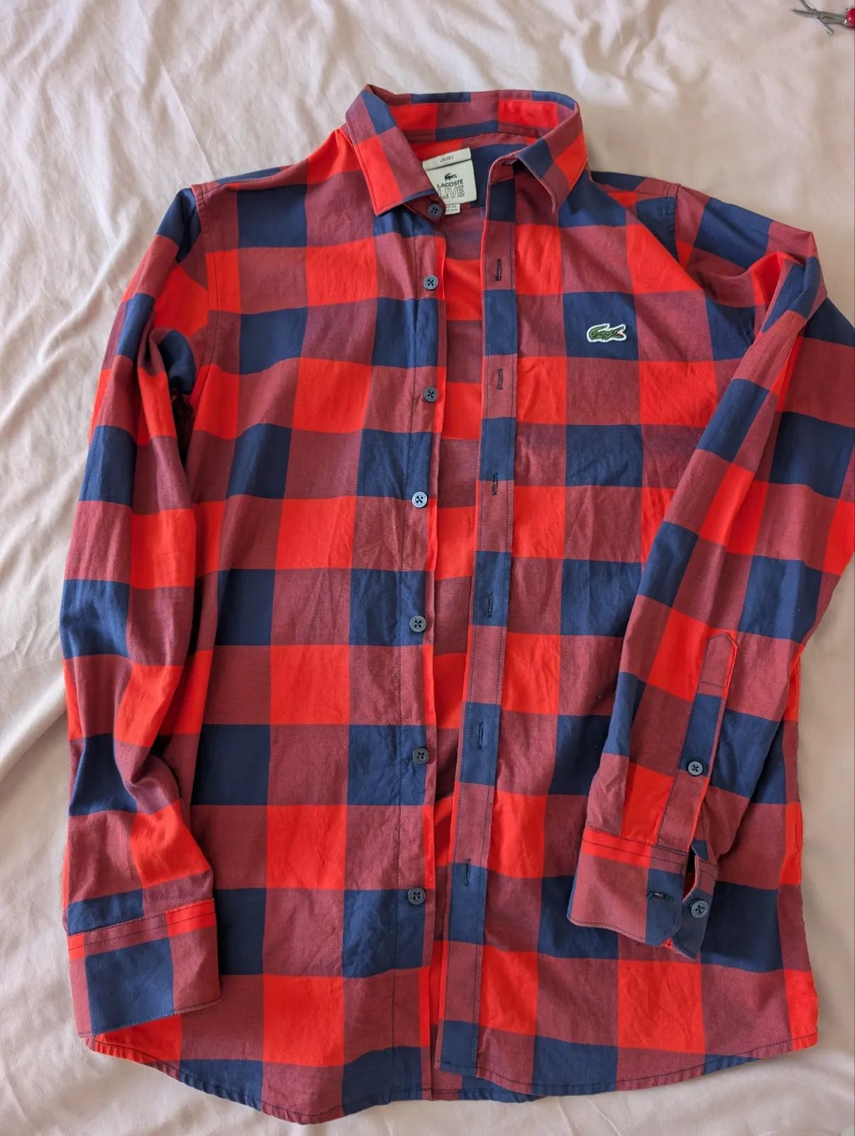 Оригинальная рубашка Lacoste Live, Unisex.