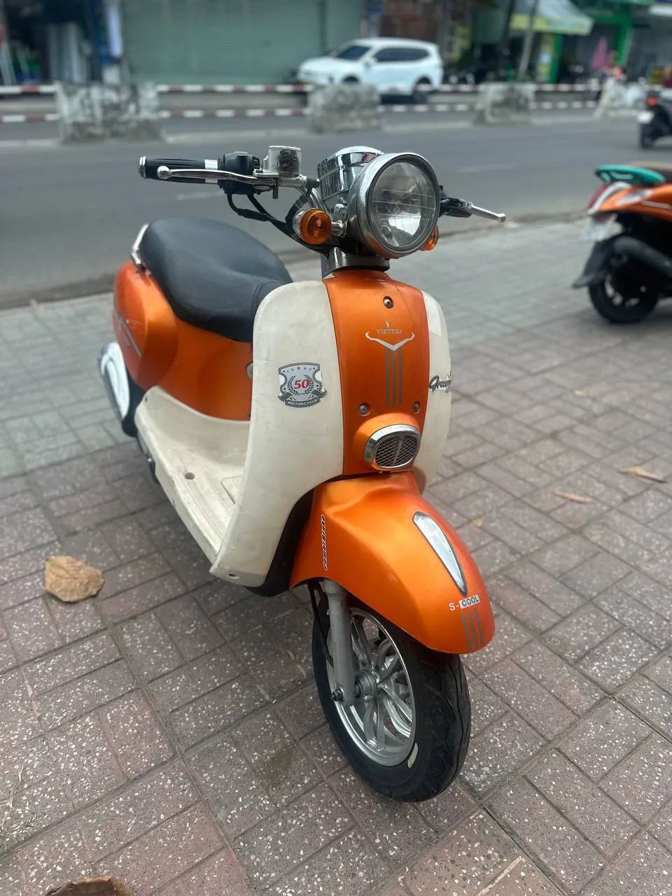 🛵 VIETTHA Green 50cc — стильный ретро-скутер